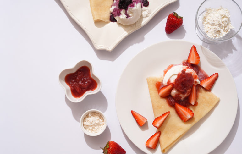 ぜにふわぁクレープ