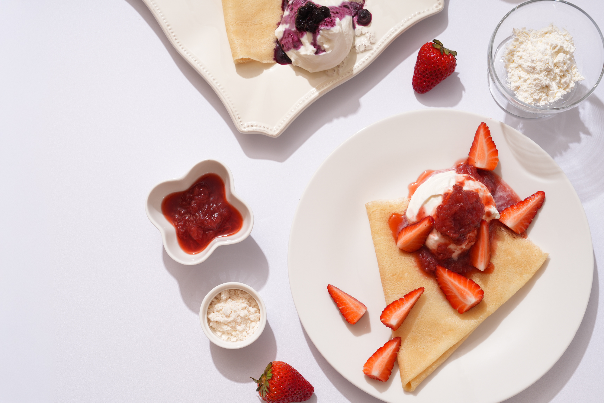 ぜにふわぁクレープ