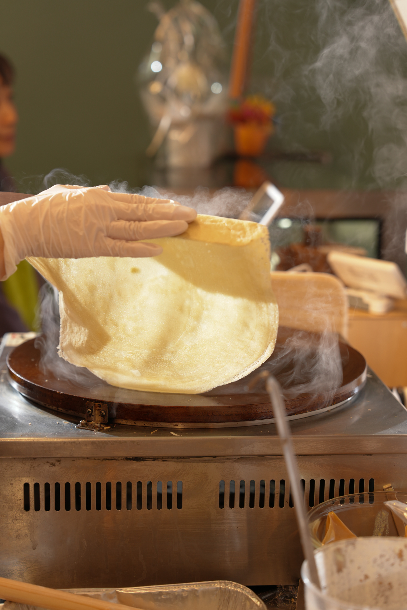 ぜにふわぁクレープ