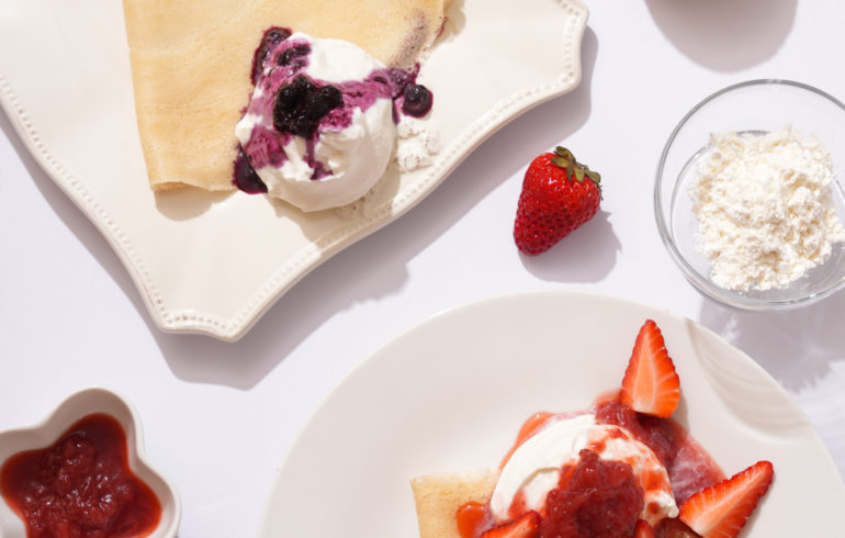 ぜにふわぁクレープ